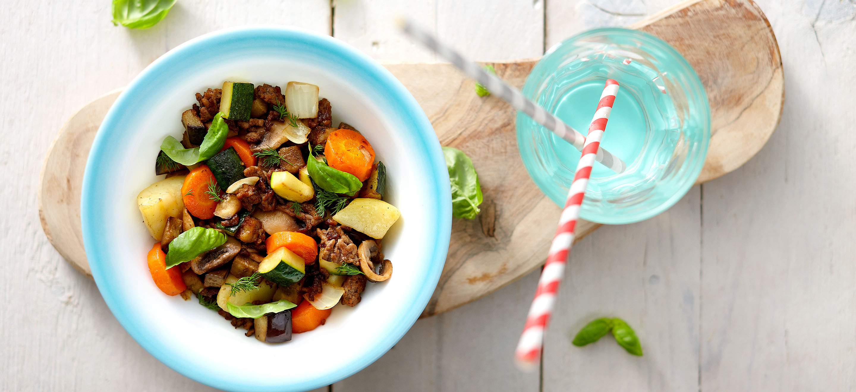 Potée provençale au bœuf et aux champignons